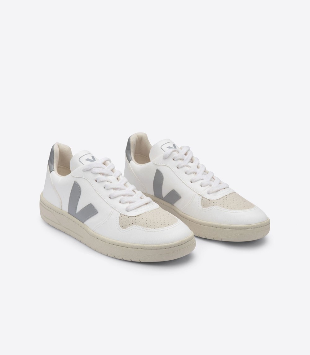 Veja Sneakers Mens - V-10 Cwl - White - 9341JWHZM